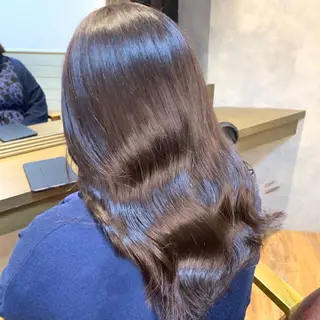 ロング カラー ✨️美髪矯正×似合わ せ艶カラー✨藤田透のヘアスタイル
