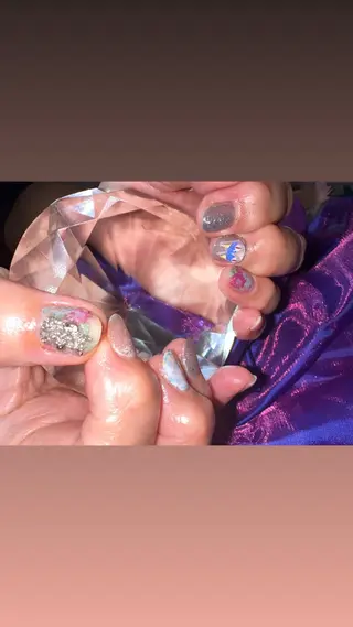 ショート YOKOSUKA🌊 NAIL🌿🫧💛のネイルデザイン