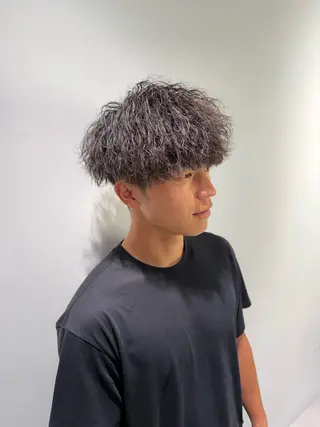 ショート パーマ パーマ特化美容師 佐藤壮流のヘアスタイル