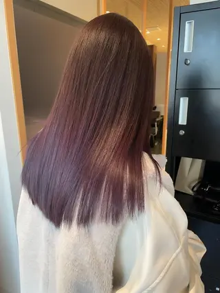 ミディアム カラー ヘアアレンジ ミニボブ/ブリーチ 🌈MISATOのヘアスタイル