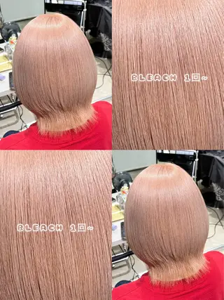 ショート ハイトーン🫧艶髪 MAIKAのヘアスタイル