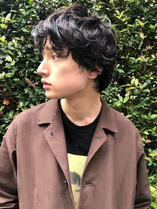 パーマ メンズ “ミニモ最高評価獲得 “代表"Kohei"のヘアスタイル