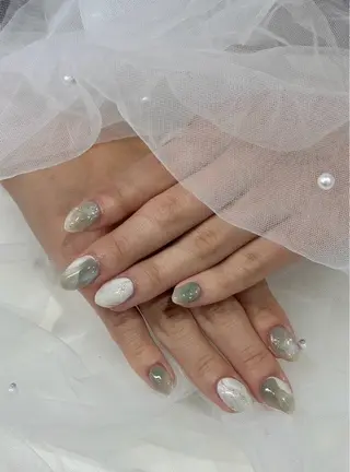 ネイル はあとねいる西新店 suzuneのネイルデザイン