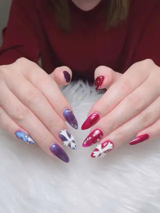 ネイル Sora  Nail 長さ出し専門店のネイルデザイン