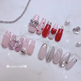 ネイル lili.nail y2k/長さ出しのネイルデザイン