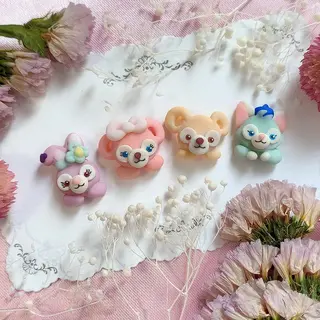 ネイル 3Dアートネイル💗 都築レナのネイルデザイン