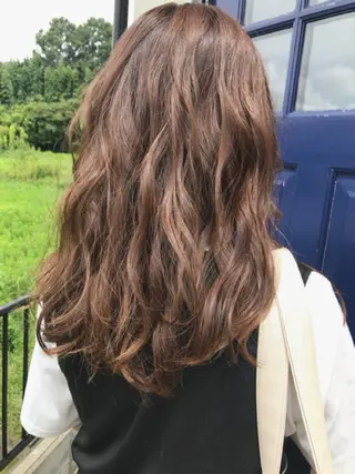ミディアム カラー 重政 和樹のヘアスタイル