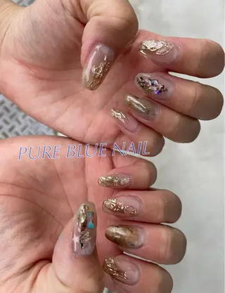 ネイル PURE BLUE NAILのネイルデザイン
