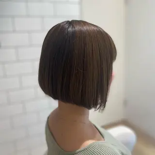 ショート カラー メンズ キッズ ✂︎ショート、ボブ、 レイヤー🩵YUMIのヘアスタイル