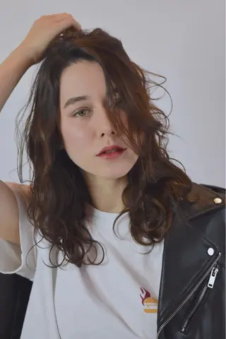 セミロング カラー ✨髪質改善縮毛矯正✨ 宇田川修平のヘアスタイル