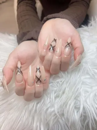 ネイル ANH ゴテゴテネイルのネイルデザイン
