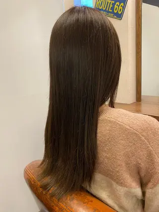 ロング カラー liL  hair サトウリョウタのヘアスタイル