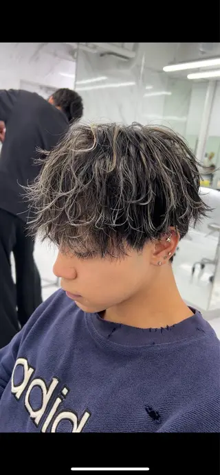 カラー メンズ メンズ特化💥 ショートスタイル💥のヘアスタイル