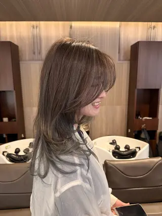ロング 五味優莉🫧 ͛.* 似合わせ/レイヤーのヘアスタイル