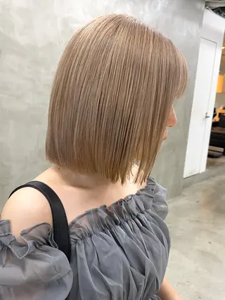 ミディアム カラー 無料カットモデル募集 🌱ひょうがのヘアスタイル