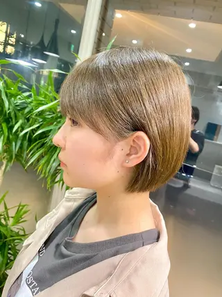 ショート 【美髪矯正特化】 ズケヤマのヘアスタイル
