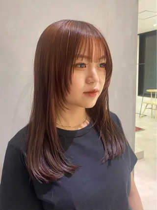 ロング いとう ほのかのヘアスタイル