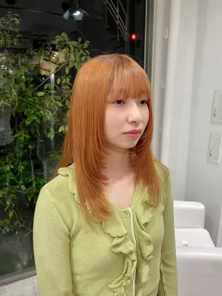 セミロング 🍏レイヤーカット/ 春日井🍏鵜飼元喜のヘアスタイル