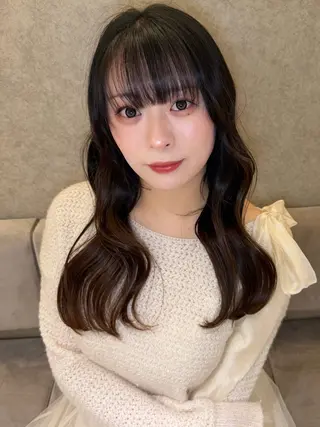 ロング 髪質改善/艶カラー✨ 𝔂𝓾𝓴𝓲のヘアスタイル