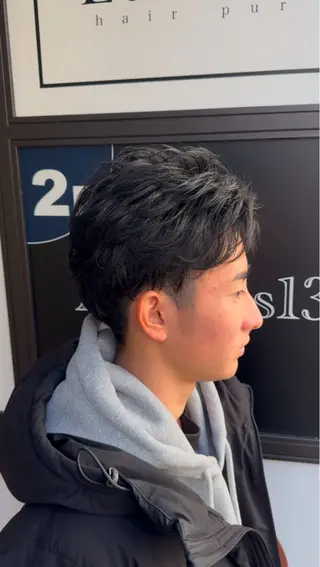 メンズ SHIZUKU アクティブショートのヘアスタイル