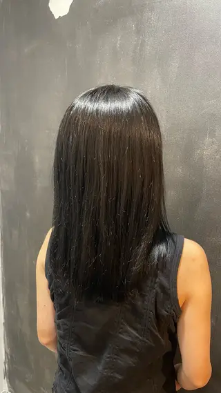 セミロング カラー 🌚モデル募集60% off:Fuka🌝のヘアスタイル