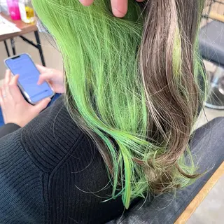 セミロング カラー 🌷レイヤーカット/ フルキシオリ🌷のヘアスタイル