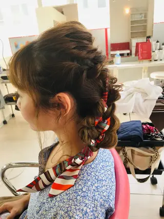 ヘアアレンジ PazRood 山下のヘアスタイル