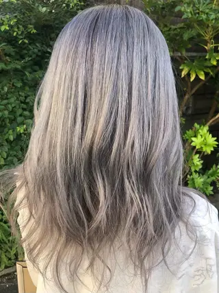 カラー ダブルスキルエクステ /羽エクステ白石宇由のヘアスタイル
