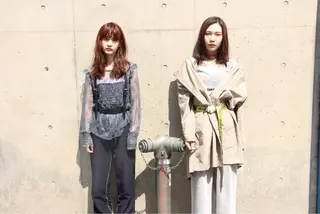 セミロング カラー パーマ 安達 俊亮のヘアスタイル