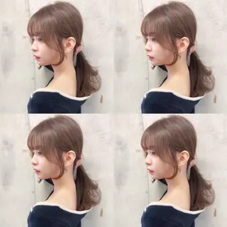 セミロング 名古屋/髪質改善/ 透明感SHIZUKAのヘアスタイル