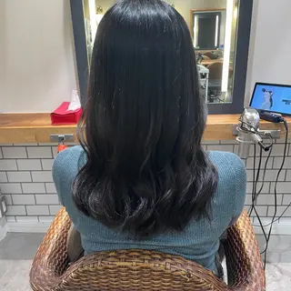 ロング 透明感カラー/ カット🎀あつこ🎀のヘアスタイル