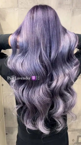 ロング カラー ♡🎀垢抜け透明感 カラーaomi🐇♡のヘアスタイル