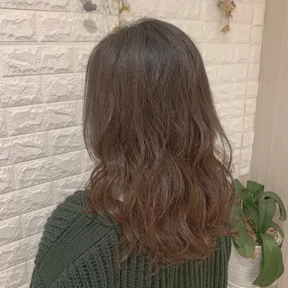 ロング ⟡.·韓国ヘア*.゚ 室岡 咲希のヘアスタイル