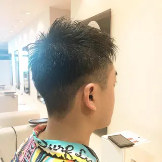 ショート メンズ 坂元 智信のヘアスタイル