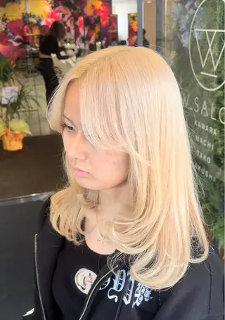 カラー yunosuke/艶 カラーw-salonのヘアスタイル