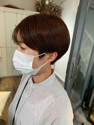 ショート 安村 美奈のヘアスタイル