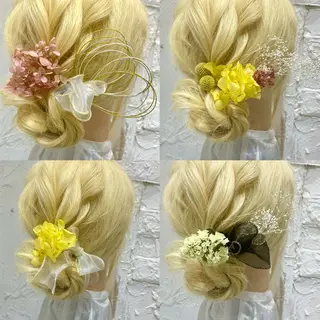 ヘアアレンジ uros.中目黒 moekaのヘアスタイル