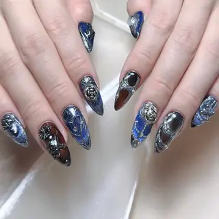 メンズ ネイル Nail salon 木にいるのネイルデザイン