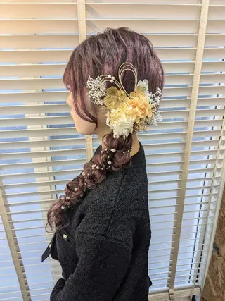 ヘアアレンジ miku ヘアセット/着付けのヘアスタイル