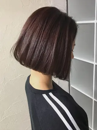 ショート カラー lani ブリーチ /ダブルカラーのヘアスタイル