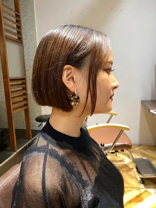 ショート カラー 美髪改善・レイヤー tadasuke⭐️のヘアスタイル