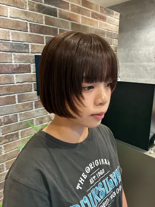 ショート 🎀津曲夏希🎀ボブ レイヤー/顔周りのヘアスタイル