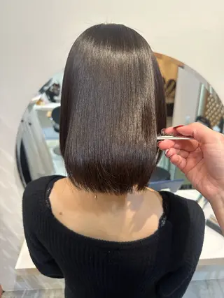 ミディアム AYAKA 下北沢suuのヘアスタイル