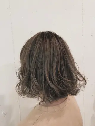 ショート カラー パーマ ヘアアレンジ 【ツヤ髪美容師】 ツダケイスケのヘアスタイル