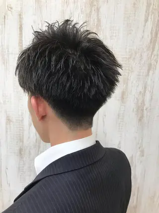 メンズ メンズパーマ波巻き 🌳大森悠登🌳のヘアスタイル