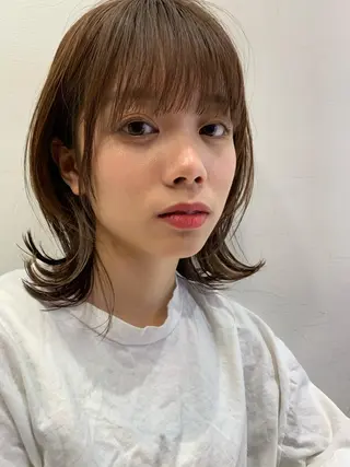 ミディアム カラー 🌿ブルーモスク TOKYO🌿のヘアスタイル