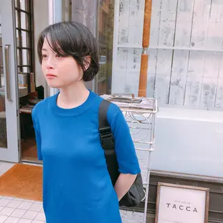 ショート カラー パーマ TACCA所属・伊藤 佳代子のヘアスタイル