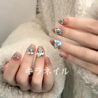ネイル 🎀パラジェル 美爪🦄Yuzukiのネイルデザイン