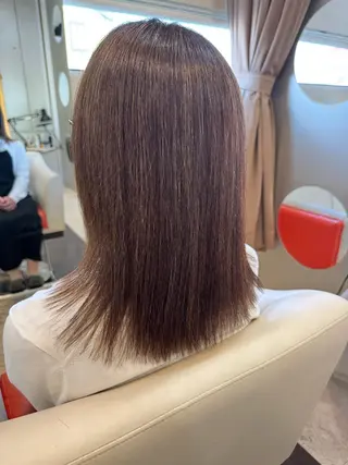 ミディアム パーマ 長屋 裕也のヘアスタイル