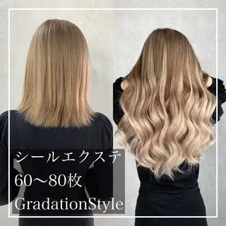 カラー 💎馴染むエクステ× TOMO💎のヘアスタイル